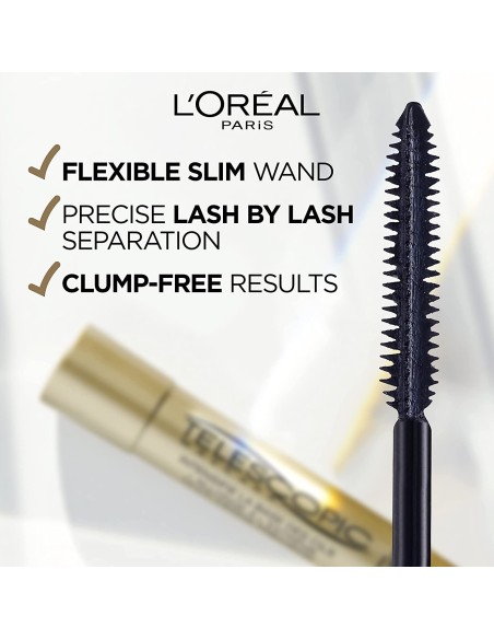 Ofertón LorÃ©al  Máscara de pestañas telescópica L'Oreal Negro