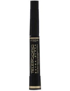 L'OREAL Telescopic Mascara Extra Black 8 ml - Pestañas Alargadas y Definidas   2