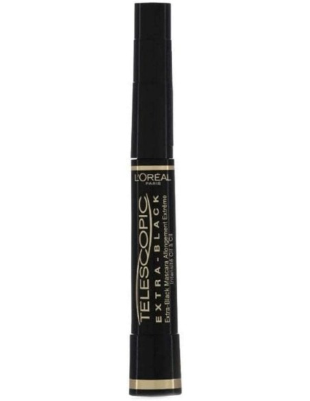 L'OREAL Telescopic Mascara Extra Black 8 ml - Pestañas Alargadas y Definidas  