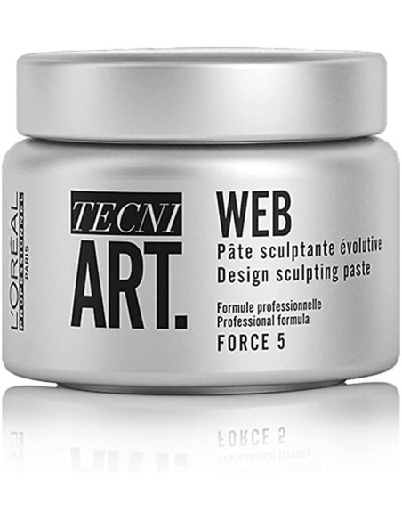 L'OREAL PROFESSIONNEL Tecni Art Web Design Sculpting Paste 150ml – Pasta Fibrosa Moldeadora  