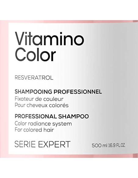 Mejor Precio en LOREAL E3570400 L'oreal expert vitamino color champú 500 ml