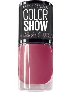Esmalte De Uñas MAYBELLINE Color Show Blushed Nudes Crimson Flush 7 Ml - Kiwiku