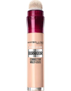 Maybelline New York Borrador Corrector Hidratante Multiusos, Tono 121 Light Honey, 6ml