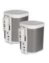 Flexson sonos play:1 - soporte de pared giratorio para altavoces (2 unidades), blanco