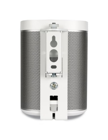 Flexson SONOS Play:1 - Soporte de pared giratorio para altavoces (2 unidades), blanco