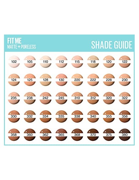 Compra MAYBELLINE Fit Me Matte+Poreless Foundation #332 Golden Caramel en Kiwiku