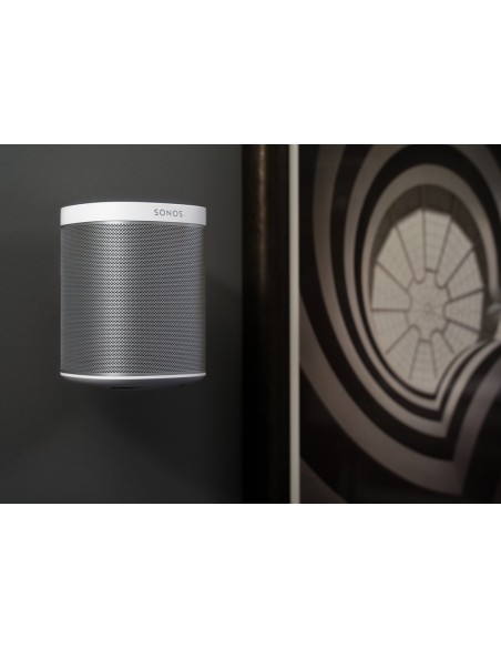 Flexson SONOS Play:1 - Soporte de pared giratorio para altavoces (2 unidades), blanco