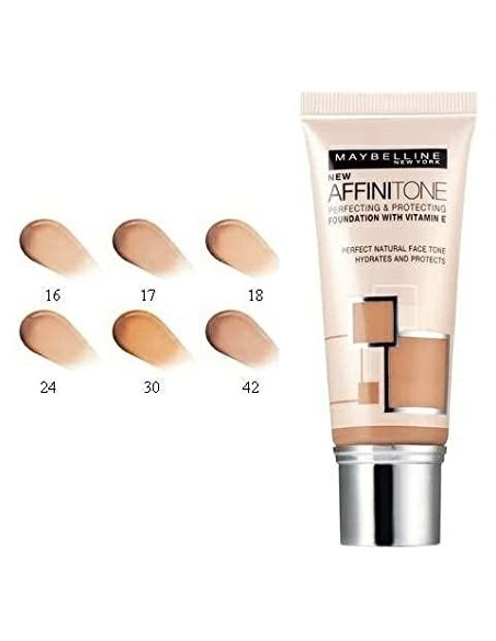 Oferta - MAYBELLINE  Maybelline affinitone podk?ad 16 vanilla rose 30ml
