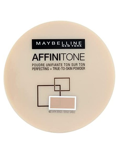 Oportunidad MAYBELLINE  Maybelline affinitone puder do twarzy 42 dark beige 9g