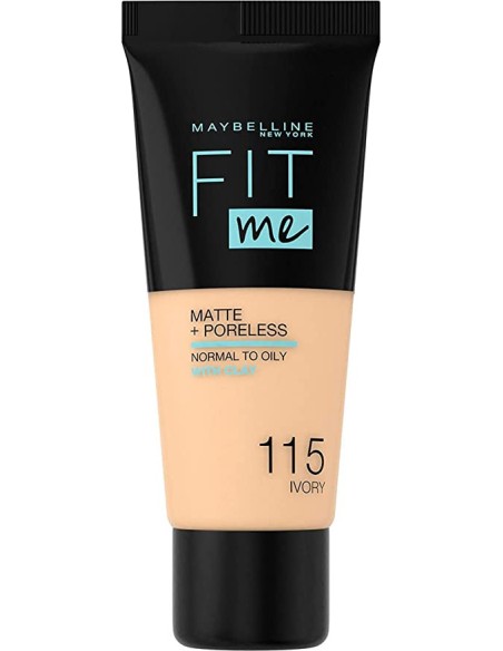 Ofertón MAYBELLINE  Maybelline fit me liquid foundation  115 ivory 30ml