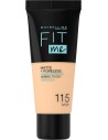 Maybelline Base de Maquillaje Fit Me Matte tono 115 Ivoire
