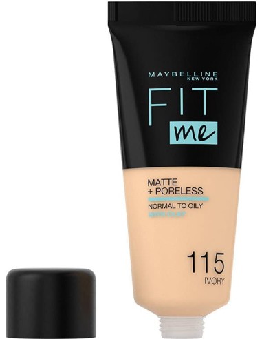 Ofertón MAYBELLINE  Maybelline fit me liquid foundation  115 ivory 30ml