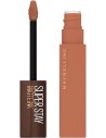 Maybelline Superstay Matte Ink Coffee Edition #255 Chai Genius Labial Líquido Mate de Larga Duración 5 Ml
