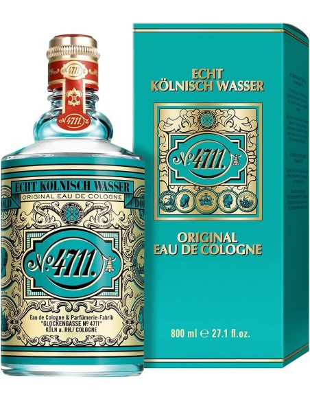 4711 Agua De Colonia Original EDC 800 Ml Unisex - Fragancia Cítrica Y Refrescante  