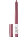 Maybelline New York - Superstay Ink Crayon, Pintalabios Mate de Larga Duración, Tono 25 Stay Exceptional, 1,2 Gr