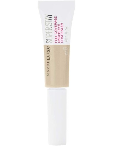 Oportunidad MAYBELLINE  Maybelline super stay full coverage under-eye concealer 15 light 6ml