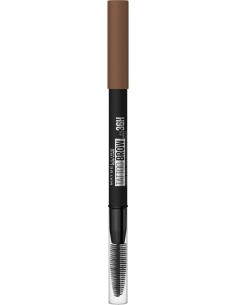 Maybelline New York Lápiz de Cejas Tattoo Brow 36h, Larga Duración, Resistente Al Agua, Tono 03
