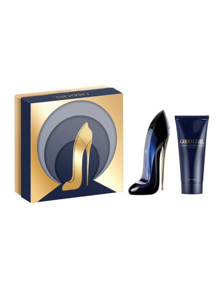 Set Regalo CAROLINA HERRERA Good Girl Eau De Parfum 80ml + Loción Corporal 100ml Para Mujer - Kiwiku