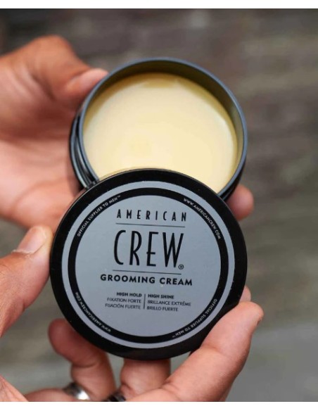 Comprar American Crew Grooming Cream Mucha Fijacion con Mucho Brillo 85Ml