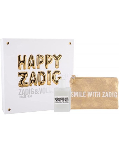 Ofertón Zadig & Voltaire  Zadig et voltaire this is her! eau de perfume spray 50ml set 2 piezas
