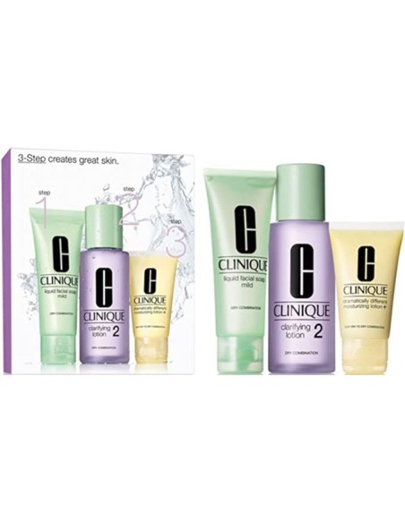 Compra CLINIQUE 3 Steps Intro Skin Type II Set en Kiwiku