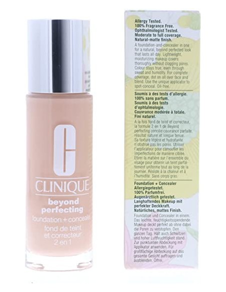 Compra CLINIQUE Beyond Perfecting Foundation - Base De Maquillaje Completa
