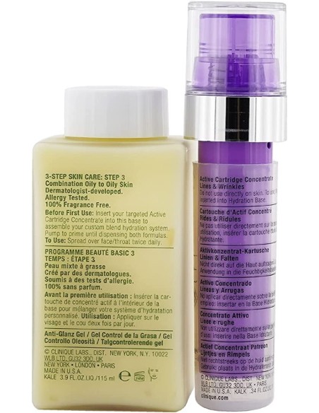 Comprar CLINIQUE  Clinique dramatically different id oil-control gel + active cartridge concentrate 125ml - lines & wrinkles