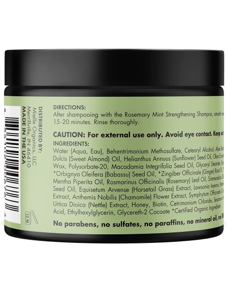 Oferta - Mielle Rosemary Mint Strengthening Hair Mascarilla 340gr