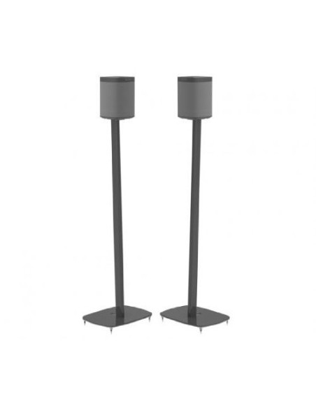 Flexson SONOS Play:1 - Soporte de suelo para altavoces - dos unidades - negro