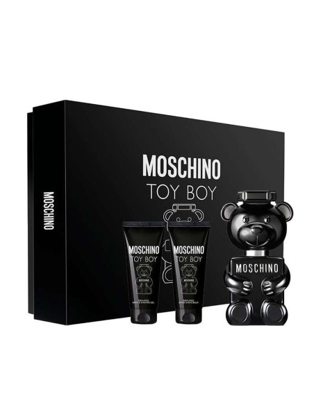 MOSCHINO Toy Boy Lote 3 Piezas Para Hombre 100 ml + 10 ml + 200 ml | Kiwiku