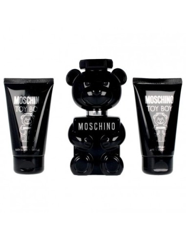 MOSCHINO Toy Boy Lote 3 Piezas Para Hombre 100 ml + 10 ml + 200 ml | Kiwiku