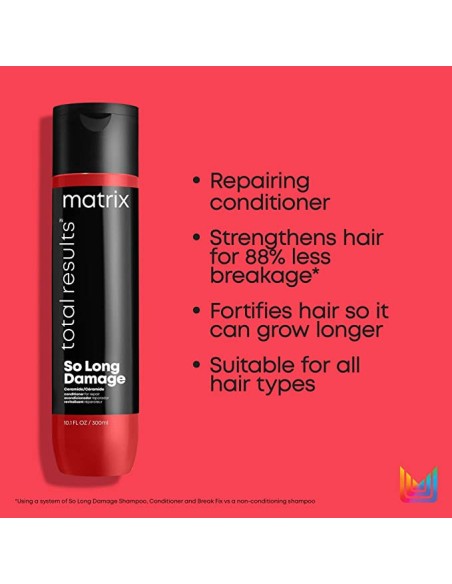 Oportunidad MATRIX 76849 TOTAL RESULTS SO LONG DAMAGE conditioner 300 ml