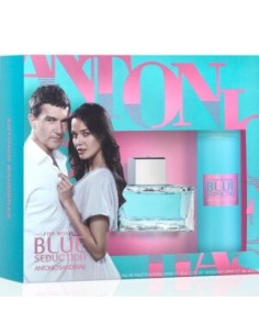 Ofertón ANTONIO BANDERAS  Antonio banderas blue seduction for women set de regalo 50ml edt + 100ml loción corporal