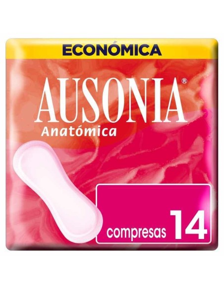 Oferta - AUSONIA ANATOMICA compresas 14 uds.