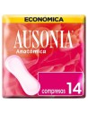Ausonia Anatómica Compresas 14 uds