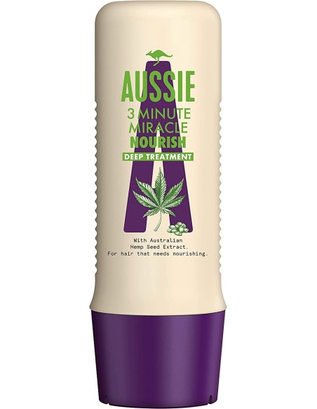 Mejor Precio en Aussie  3 MINUTE MIRACLE HEMP deep treatment 250 ml