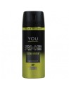 Axe You Clean Fresh Desodorante Spray para Hombre 150 Ml