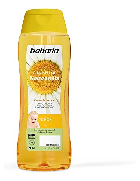 Mejor Precio en BABARIA 68261 Babaria - Champú Niños - Con extracto de manzanilla - 600 ml