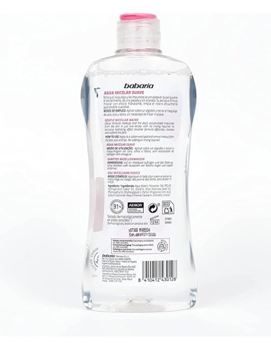 Oportunidad BABARIA Agua Micelar Rosa de Mosqueta 77228
