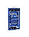 Band - cargador de coche lightning mas usb - azul