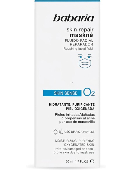 Oferta - BABARIA 80852  Babaria Fluido Facial Reparador Maskné, 50 M