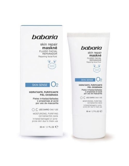 Oferta - BABARIA 80852  Babaria Fluido Facial Reparador Maskné, 50 M