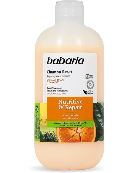 Comprar BABARIA 81153 Babaria nutritive & repair champu reset 500ml