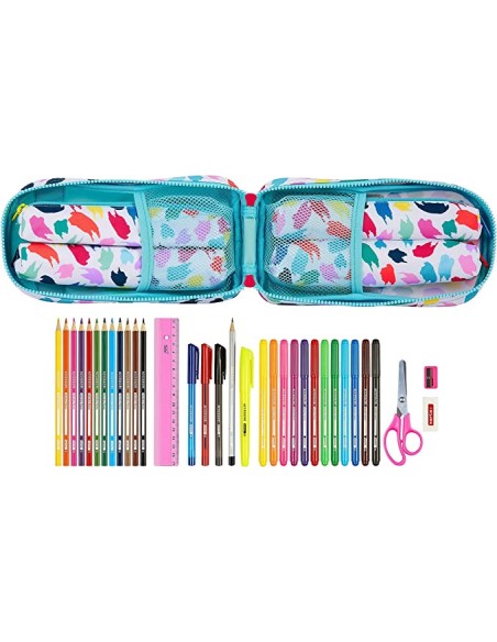 Mejor Precio en Benetton S4304360 Plumier mochila benetton painting multicolor (33 piezas)