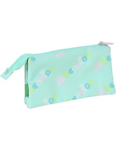 Oportunidad Benetton S4305641 Estuche escolar benetton world menta 2