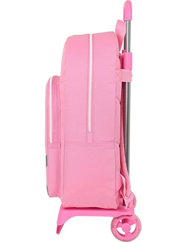 portunidad Benetton S4305654 Mochila escolar con ruedas benetton flamingo pink rosa