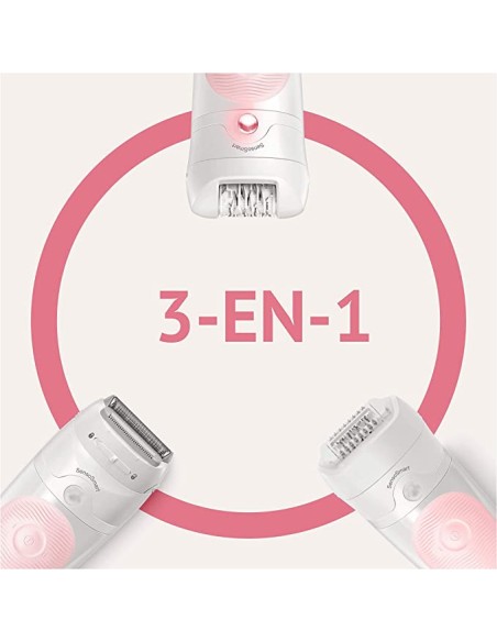 Oportunidad Braun Silk-épil 5 Depiladora Mujer 3 en 1 con Tecnología Micro-Grip.