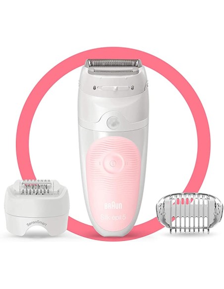 Oportunidad Braun Silk-épil 5 Depiladora Mujer 3 en 1 con Tecnología Micro-Grip.