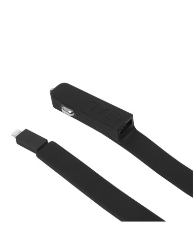 Tylt Band - Cargador de coche para Apple iPhone 5/5s, iPad mini, iPad (Lightning + cable USB) negro - Electrónica - Kiwiku.com