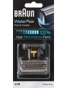 Braun Kombipack 51B Recambio para afeitadora eléctrica hombre, compatible con el modelo WaterFlex, color negro